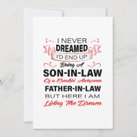 Being A Son In Law Gift For Your Son