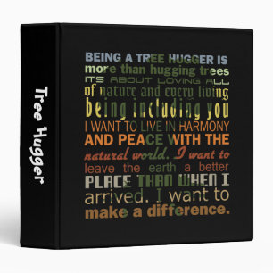Being a Tree Hugger Binder