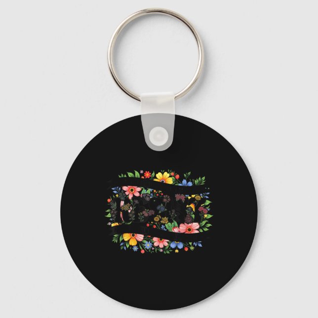 Being A Trophy Husband Is Exhausting  Keychain (Front)