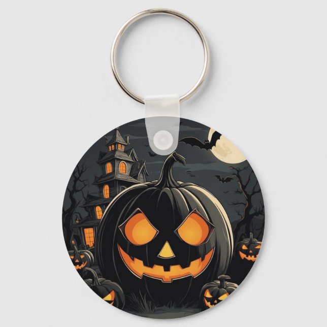 Being a witch is the best compliment tonight. keychain (Back)