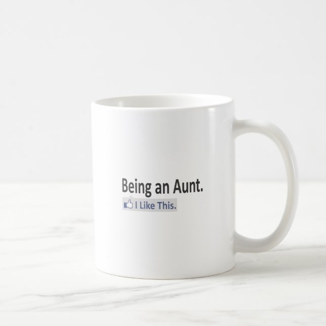 Being an Aunt...I Like This Coffee Mug (Right)