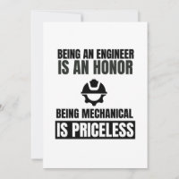 Being an engineer is an honour being mechanical is