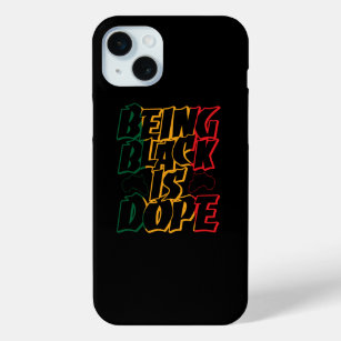 being_black_is_dope_02 iPhone 15 mini case