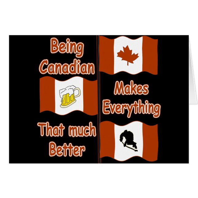 Being Canadian (Front Horizontal)
