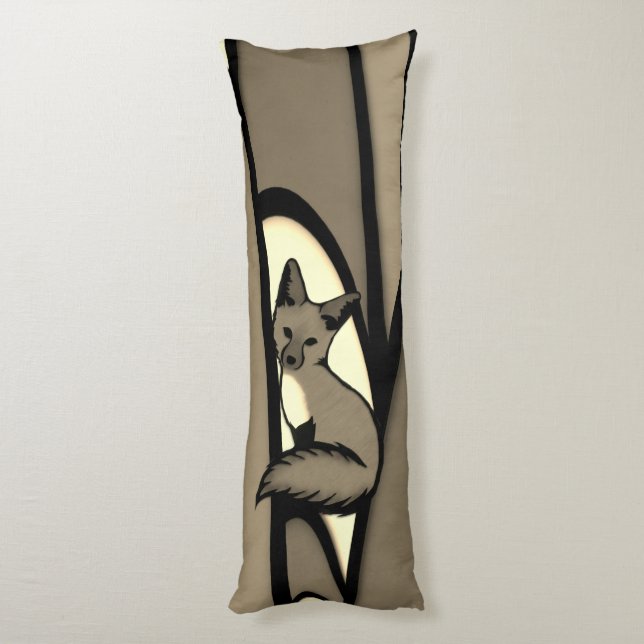 Being Foxy Body Pillow (Back (Vertical))