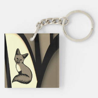 Being Foxy Keychain