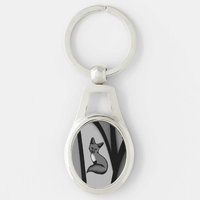 Being Foxy Keychain (Front)