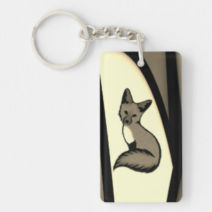 Being Foxy Keychain