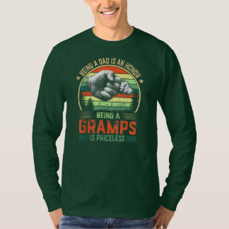 Being Gramps Is Priceless funny Father's Day T-Shirt