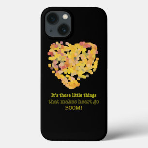 Being in love quote: It's those little things ... iPhone 13 Case