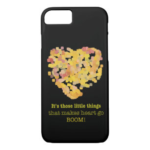 Being in love quote: It's those little things ... iPhone 8/7 Case