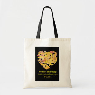 Being in love quote: It's those little things ... Tote Bag