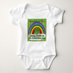 Being Irish On St Patrick's Day Baby Bodysuit