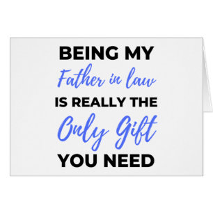 Being My Father In Law Is Really The Only Gift 2