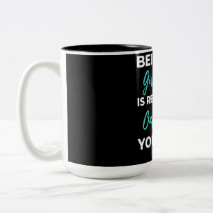 Being My Girlfriend Is The Only Gift You Need Two-Tone Coffee Mug