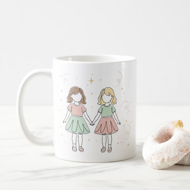 Being my sister is really the only gift you need coffee mug (With Donut)