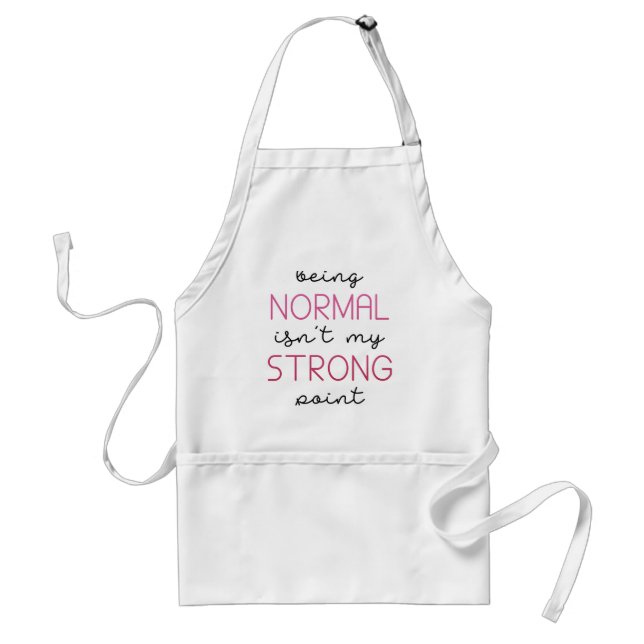 Being Normal Standard Apron (Front)