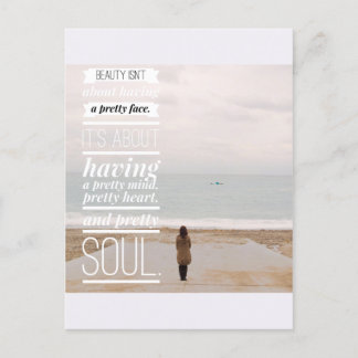 Being Pretty Postcard