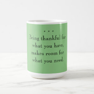 Being thankful 2 - mug