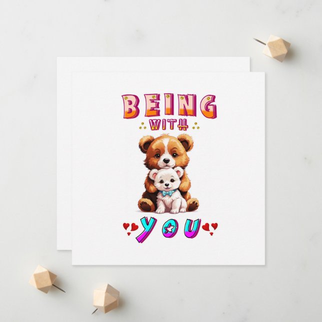 Being With You Announcement (Front/Back In Situ)