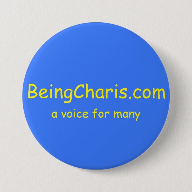 BeingCharis button (Front)
