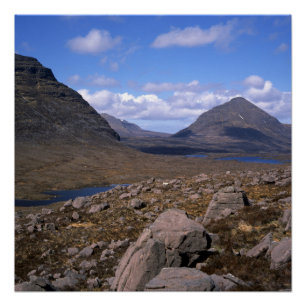 Beinn an Eionn Scotland Poster