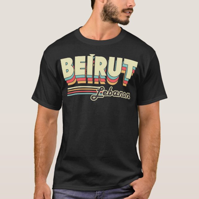 Beirut Lebanon City Visit T-Shirt (Front)