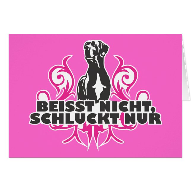 beisst nicht, schluckt nur (Devant horizontal)