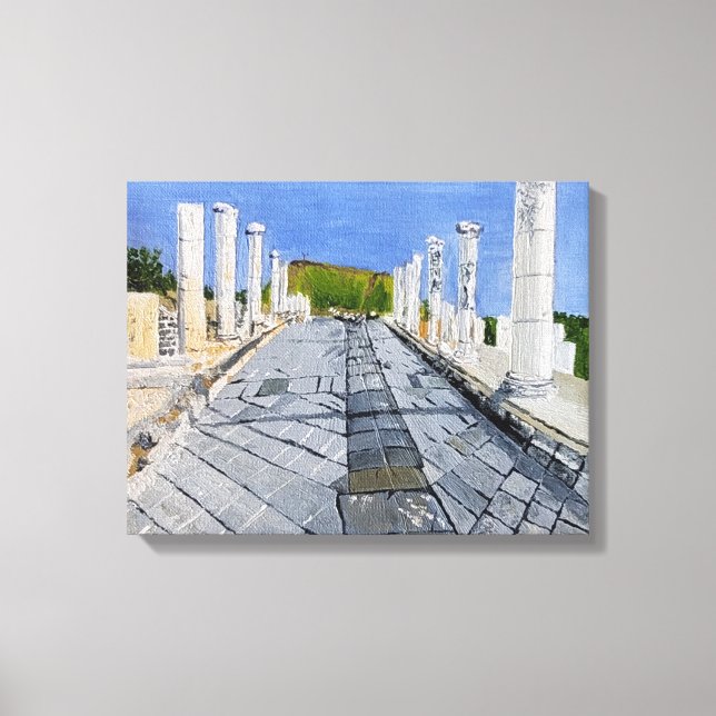 Beit She'an Canvas Print (Front)