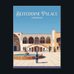 Beiteddine Palace Lebanon Postcard<br><div class="desc">Beiteddine Palace, a stunning example of early 19th-century Lebanese architecture, stands as a testament to the power and sophistication of Emir Bashir Shihab II. Nestled in the picturesque Chouf Mountains, this palace complex features intricate arcades, elegant courtyards, and ornate rooms adorned with elaborate mosaics and woodwork. Visitors are often captivated...</div>