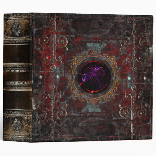 Bejeweled Grunge Royal Documents Ancient Tome Binder