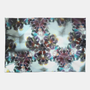 Bejeweled Kaleidescope 11 Kitchen Towel