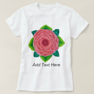 Bejeweled Pink Rose T-Shirt