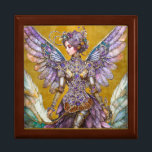 Bejeweled Sugar Plum Fairy Gift Box<br><div class="desc">I bedazzled the Sugar Plum Fairy.
You are viewing The Lee Hiller Photography Art and Designs Collection of Home and Office Decor, Apparel, Gifts and Collectibles. The Designs include Lee Hiller Photography and Mixed Media Digital Art Collection http://LeeHiller.com</div>
