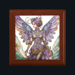 Bejeweled Sugar Plum Fairy Gift Box<br><div class="desc">I bedazzled the Sugar Plum Fairy. 

You are viewing The Lee Hiller Photography Art and Designs Collection of Home and Office Decor,  Apparel,  Gifts and Collectibles. The Designs include Lee Hiller Photography and Mixed Media Digital Art Collection http://LeeHiller.com</div>