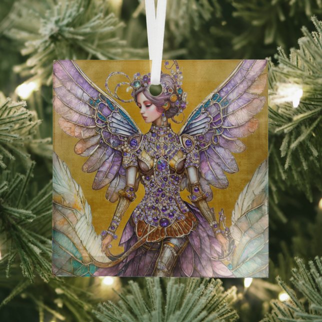 Bejeweled Sugar Plum Fairy Glass Ornament (Insitu)