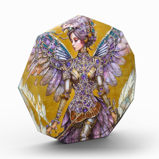 Bejeweled Sugar Plum Fairy Photo Block (Left)