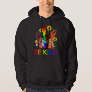 Bekind Lgbtq Blm Equal Human Rights Anti Bullying Hoodie