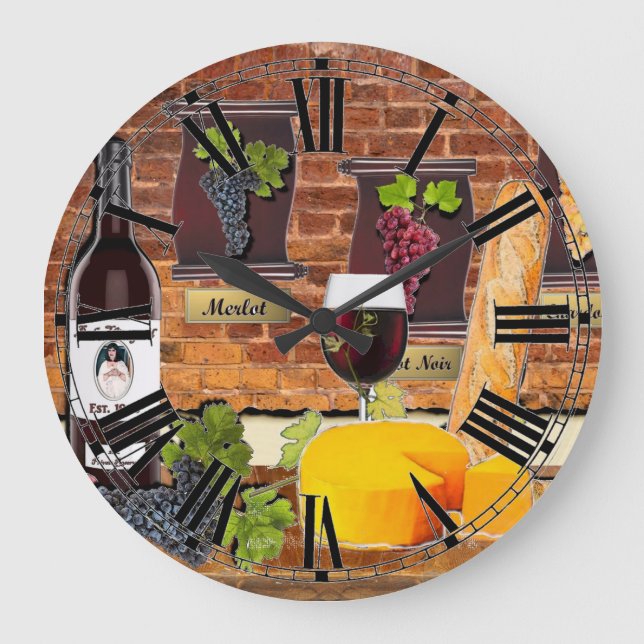 Beko Vineyard Wine Clock (Front)