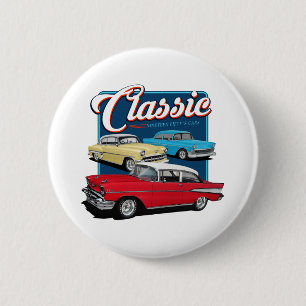 Bel Air Classics 2 Inch Round Button