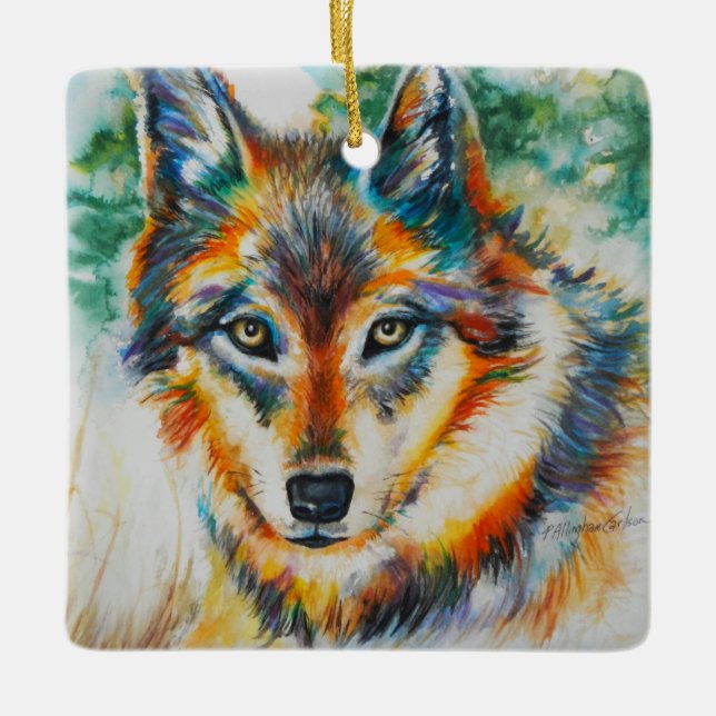 Bel ornement de loup (Devant)