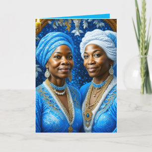 Bela Brown Sisterhood in Life  Holiday Card