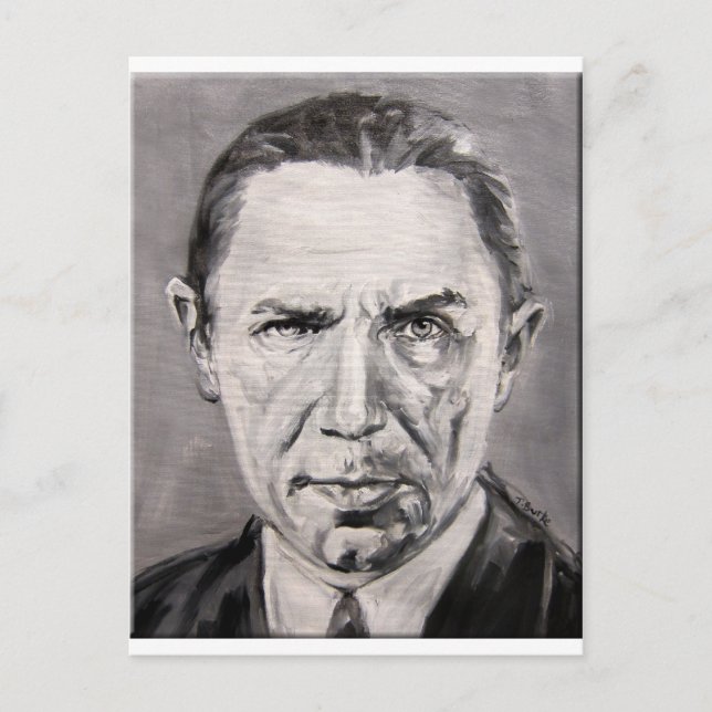 Bela Lugosi Postcard (Front)