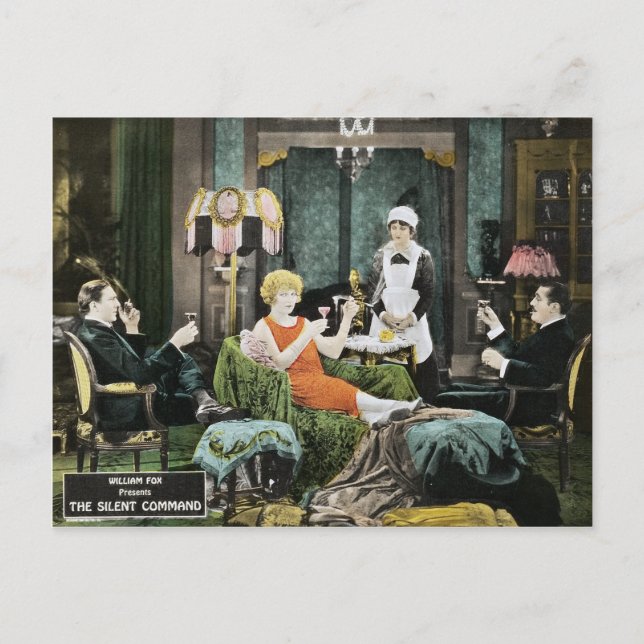 Bela Lugosi - The Silent Command Postcard (Front)