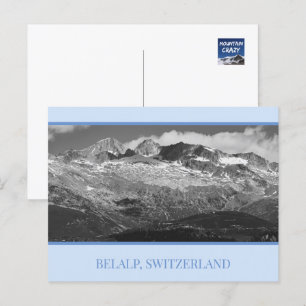 Belalp and Hohstock, Switzerland Postcard