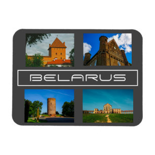 Belarus Беларусь Architecture Ruzhany Lida Magnet
