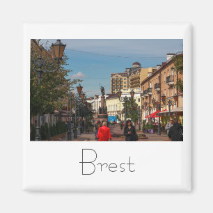 Belarus Беларусь Brest Брэст Architecture Magnet