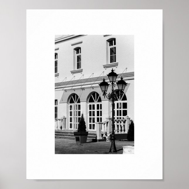 Belarus Беларусь Grodno Гродно Architecture Poster (Front)