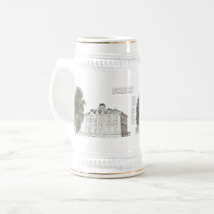 Belarus Беларусь Grodno Гродно Synagogue Beer Stein