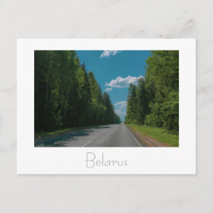 Belarus Беларусь Landscape Nature Postcard